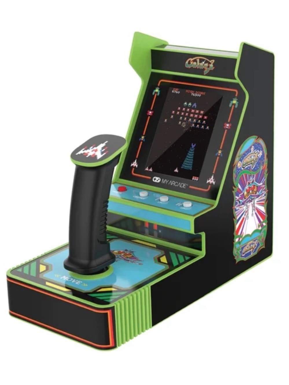 My Arcade Galaga Joystick Player (Model DGUNL-7000)